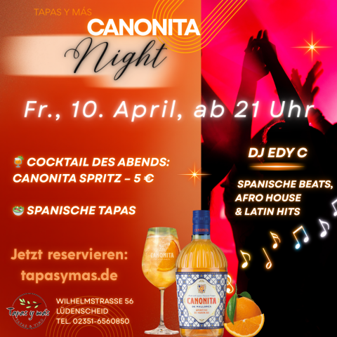 Canonita-Night im Tapas y más